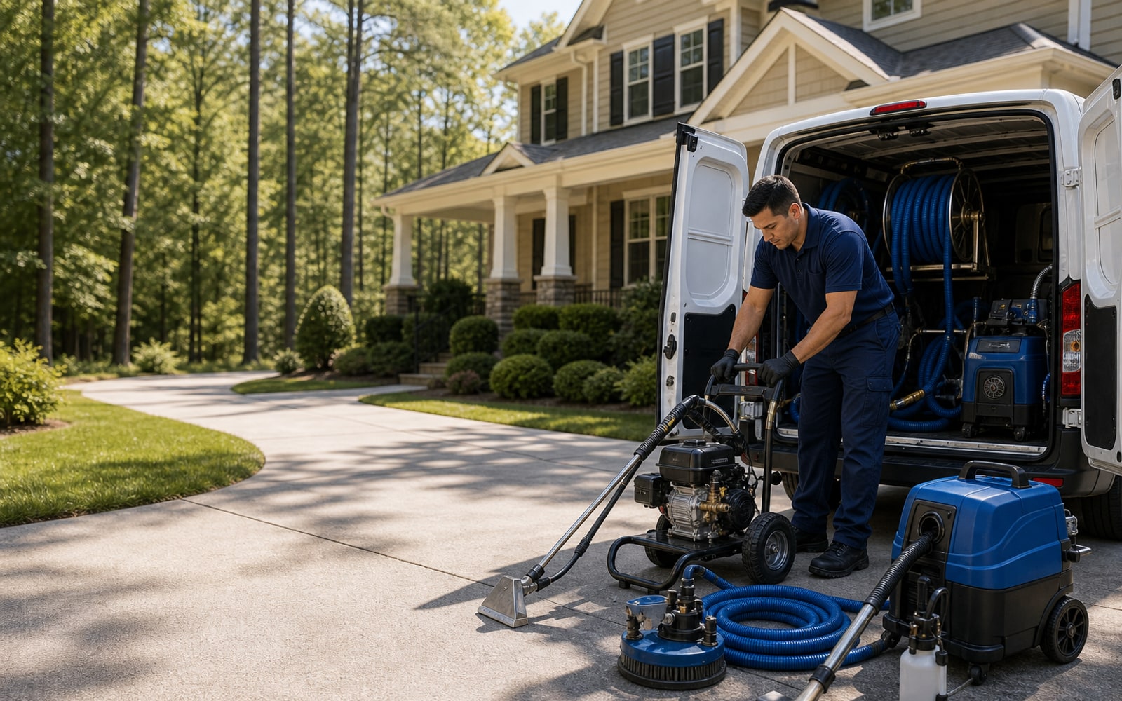 Clean home interior in Chesterfield, Virginia