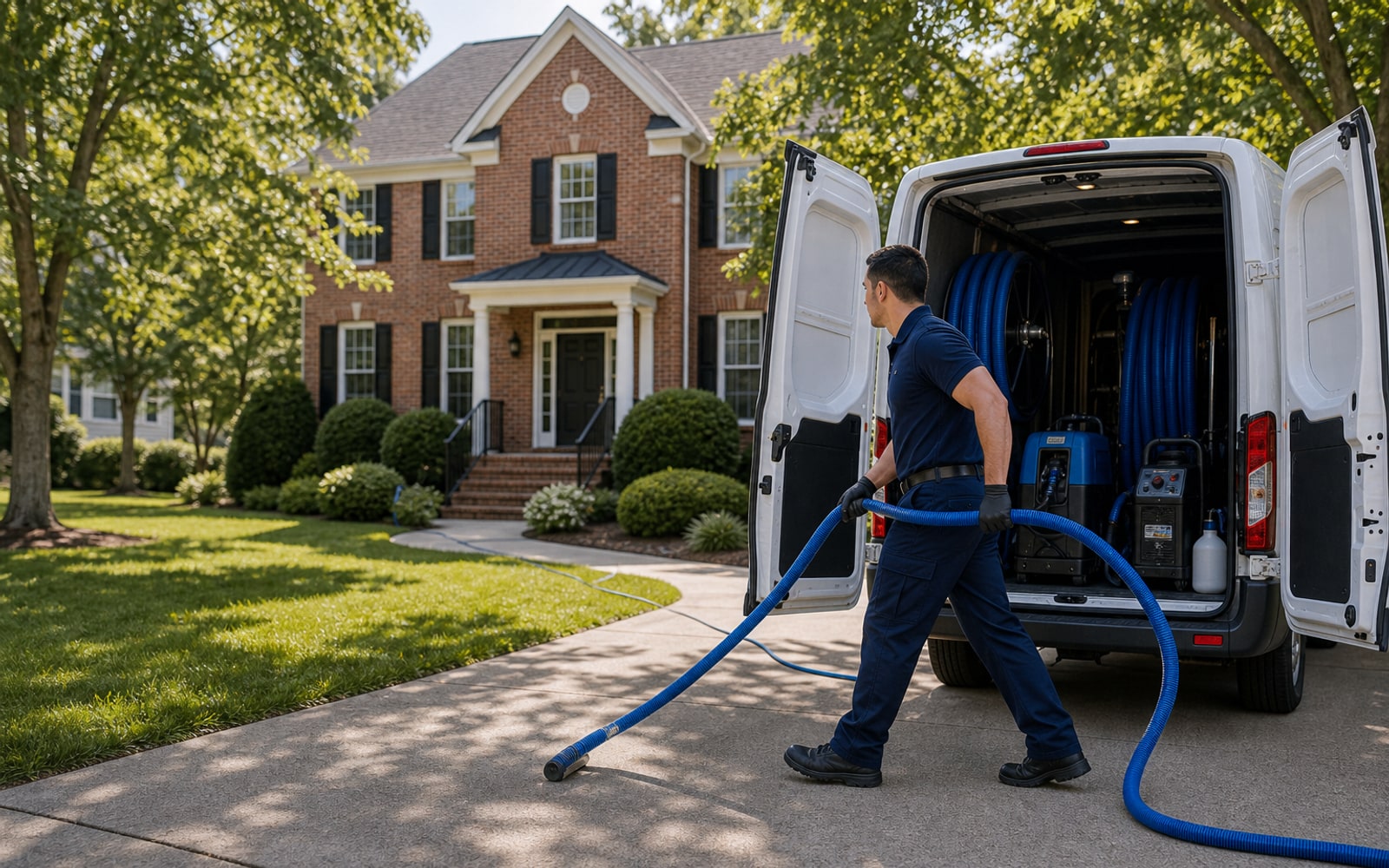 Clean home interior in Mechanicsville, Virginia