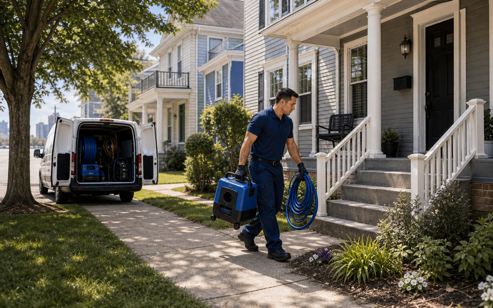 Clean home interior in Norfolk, Virginia