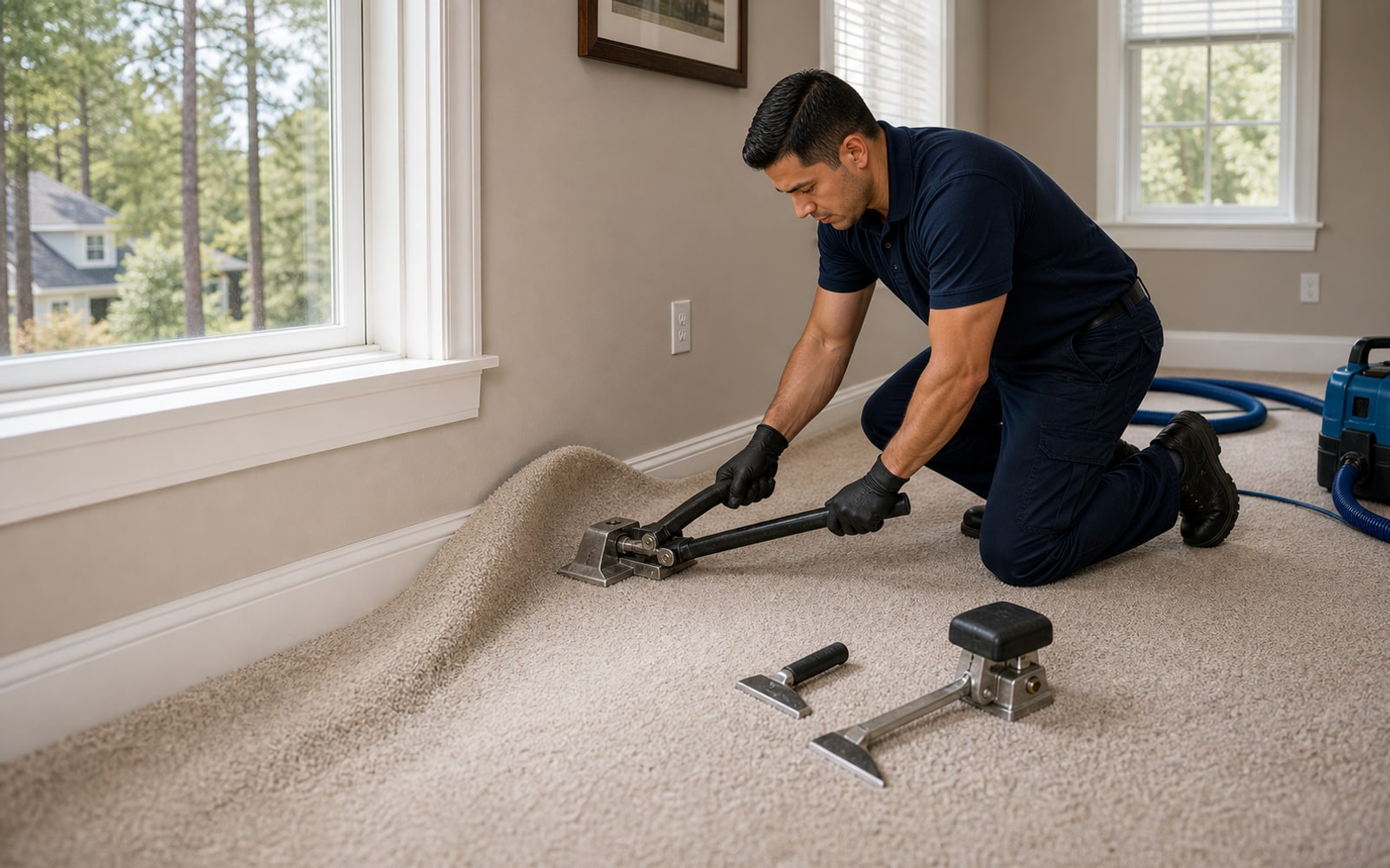 Carpet Repair & Restretching service